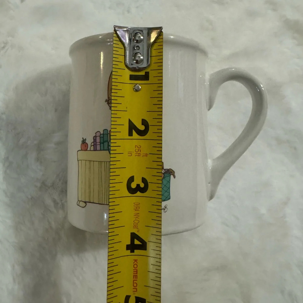 VTG 85 Precious Moments Teacher Coffee Cup Mug Love Never Fails Teachercore - Picture 8 of 10